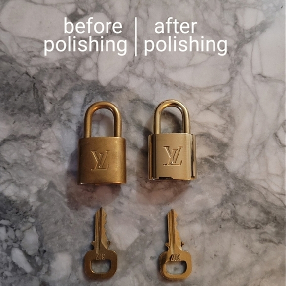 #315 Louis Vuitton Padlock & Key - Picture 5 of 6